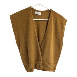 Vintage Camel Sleeveless Sweater